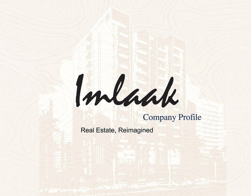 Imlaak Company Profile by Zaryab Zulfiqar